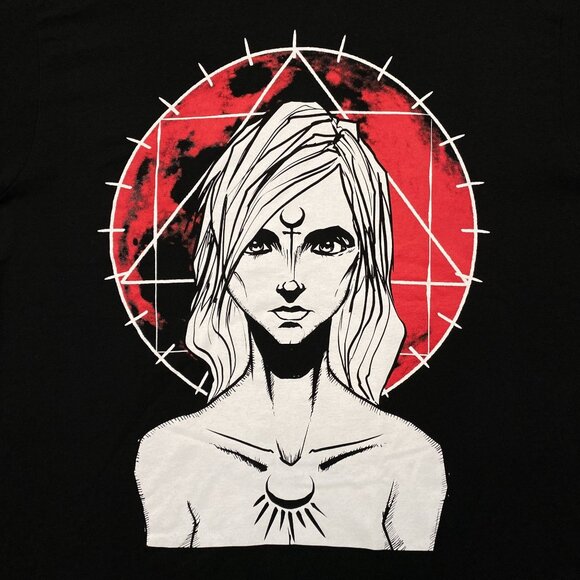 In This Moment Half God Half Devil Ritual NuMetal Band Tee L - Picture 2 of 4